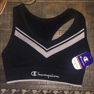 Champion “The Sweatshirt Bra” sports bra